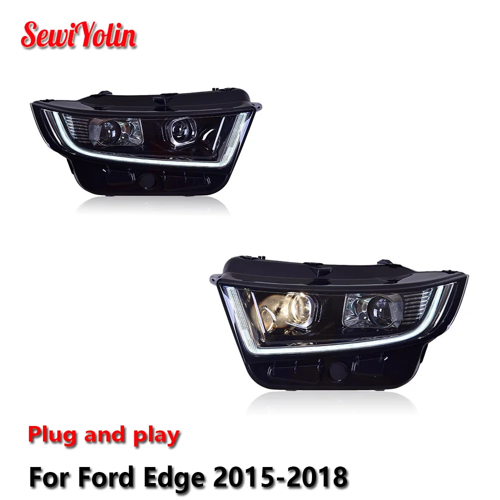 Car LED Headlight Assemblies For Ford Edge 2015-2018 Auto Fog DRL Brake Turn Signal Lamp Plug and Play
Car LED Headlight Assemblies For Ford Edge 2015-2018 Auto Fog DRL Brake Turn Signal Lamp Plug and Play