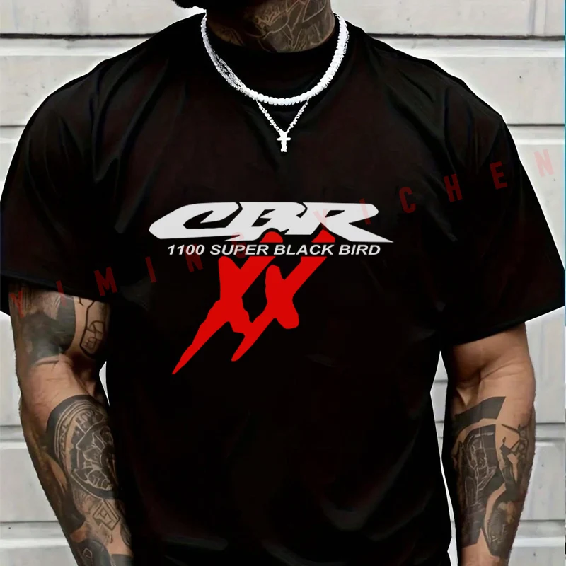 Motorcycles Cbr 1100 Super Blackbird Xx T S T-shirt Moto Male Brand Tee Men Summer T Shirts Casual High Quelity O-neck Tops
Motorcycles Cbr 1100 Super Blackbird Xx T S T-shirt Moto Male Brand Tee Men Summer T Shirts Casual High Quelity O-neck Tops