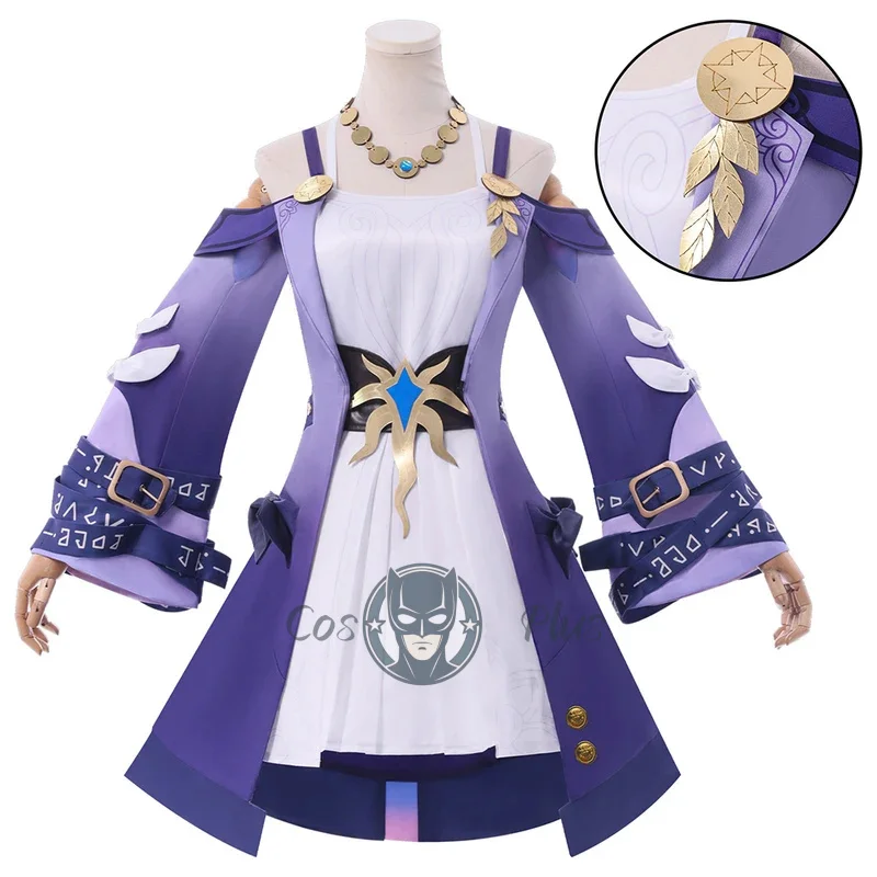 Платье для косплея Cyren Honkai Star Rail, костюм Cyrene для косплея, платье для шоу, женская униформа для девочек, наряд для ролевых игр на Хэллоуин, аниме
Платье для косплея Cyren Honkai Star Rail, костюм Cyrene для косплея, платье для шоу, женская униформа для девочек, наряд для ролевых игр на Хэллоуин, аниме