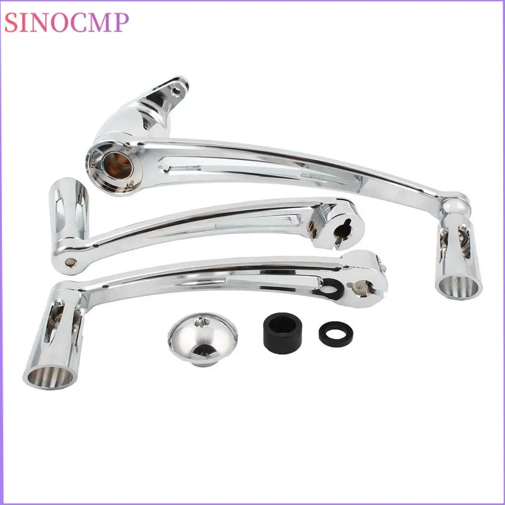 Chrome Brake Arm Pedal Kit Shift Lever w/ Shifter Pegs For Harley Touring and Trike Models 08-13 Motorcycle Heel Toe Shift Lever
Chrome Brake Arm Pedal Kit Shift Lever w/ Shifter Pegs For Harley Touring and Trike Models 08-13 Motorcycle Heel Toe Shift Lever