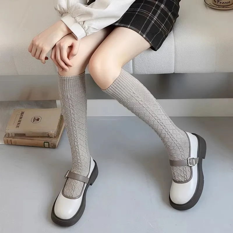 Sweet Cool Vintage Lovely Cashmere Skinny Casual Cotton Fluffy Elastic Socks Japanese Harajuku Boot Wool Thigh High Stockings
Sweet Cool Vintage Lovely Cashmere Skinny Casual Cotton Fluffy Elastic Socks Japanese Harajuku Boot Wool Thigh High Stockings