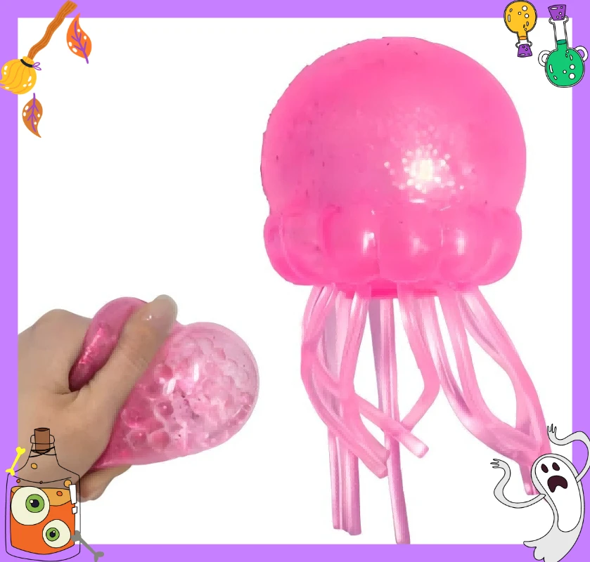 Trending Jellyfish & Cube Squish Toy, Soft Jelly Squeeze Stress Relief Fidget Toy, Sensory NeeDoh for Kids & Adults
Trending Jellyfish & Cube Squish Toy, Soft Jelly Squeeze Stress Relief Fidget Toy, Sensory NeeDoh for Kids & Adults