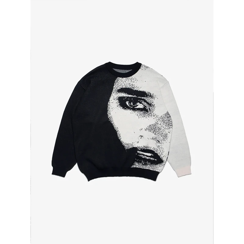Retro Aesthetics Sweater Men's Knitted Cardigan Sweater Pullover Winter Quality Warm Coat Top Punk Streetwear Goth Sweaters
Retro Aesthetics Sweater Men's Knitted Cardigan Sweater Pullover Winter Quality Warm Coat Top Punk Streetwear Goth Sweaters