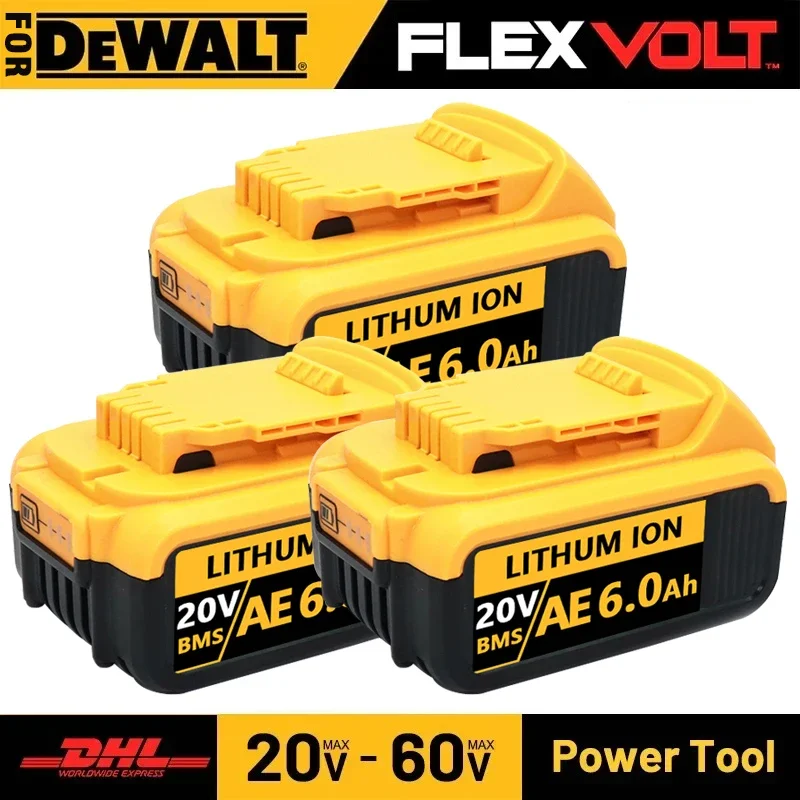 ✌ 2025Новый 6000 мАч 20 В//60 В Аккумулятор для электроинструмента Dewalt DCB206 20 В 6,0 Ач Аккумулятор DCB206 20 В DCB205 DCB200
✌ 2025Новый 6000 мАч 20 В//60 В Аккумулятор для электроинструмента Dewalt DCB206 20 В 6,0 Ач Аккумулятор DCB206 20 В DCB205 DCB200