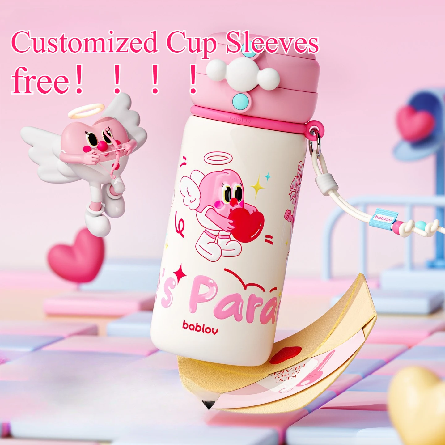 Vacuum Flasks Thermoses Stainless Steel Straw Tumbler Cute Kids Girls Students School Water Bottle Maternity Travel Portable
Vacuum Flasks Thermoses Stainless Steel Straw Tumbler Cute Kids Girls Students School Water Bottle Maternity Travel Portable