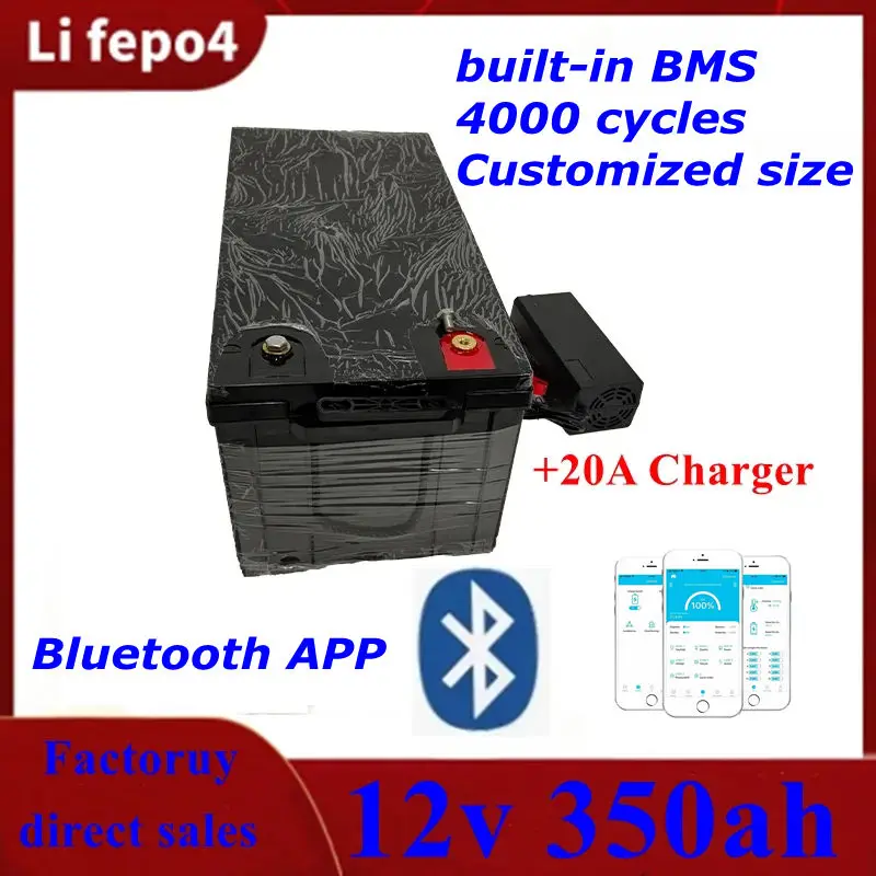 CZ-водонепроницаемый 12 В 350 Ач Lifepo4 Bluetooth BMS приложение для инвертора 2400 Вт EV мотор для рыбацкой лодки домашний источник питания на солнечной энергии ИБП + зарядное устройство
CZ-водонепроницаемый 12 В 350 Ач Lifepo4 Bluetooth BMS приложение для инвертора 2400 Вт EV мотор для рыбацкой лодки домашний источник питания на солнечной энергии ИБП + зарядное устройство