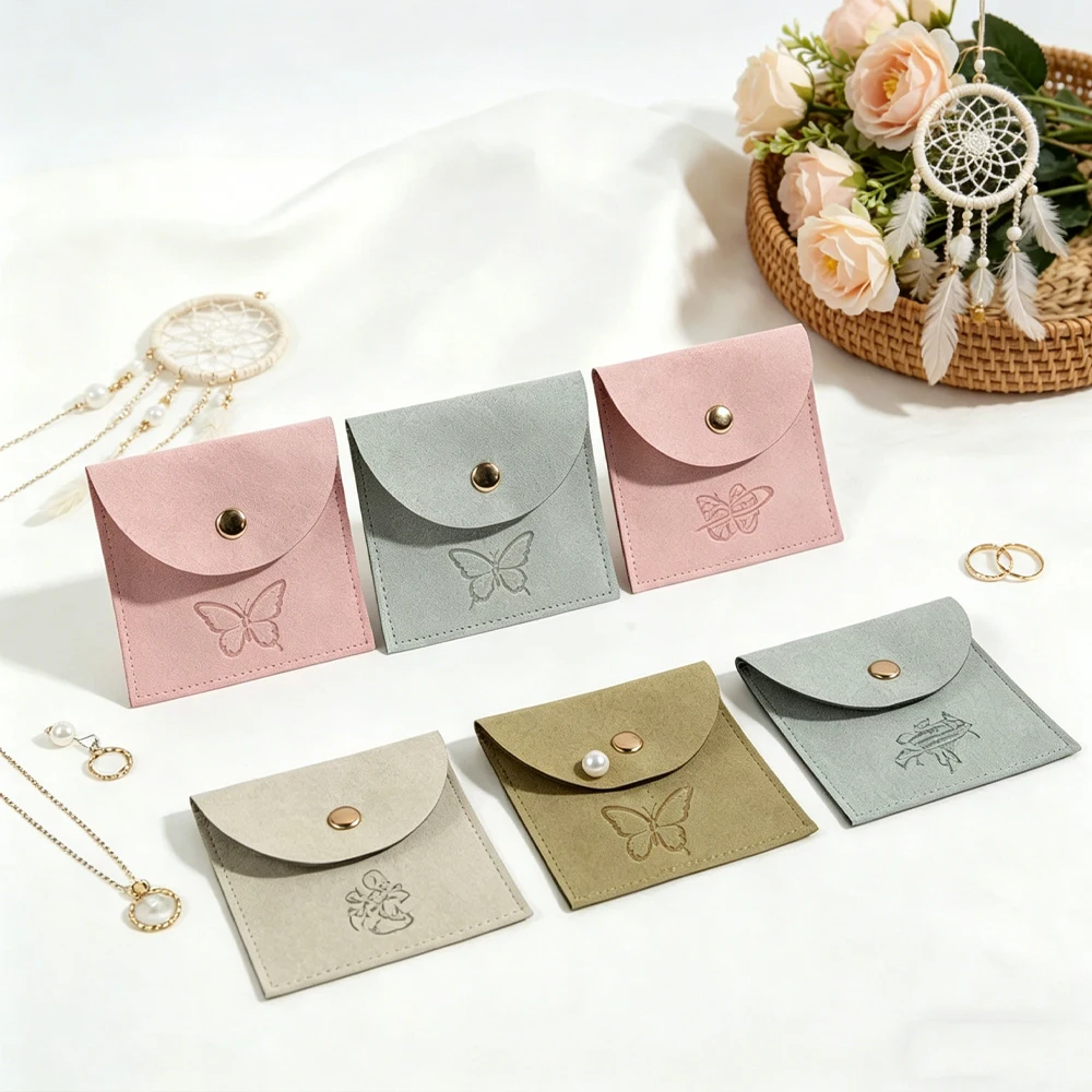 50/100Pcs 6x6cm Microfiber Jewelry Pouch Personalized Logo Snap Packaging Suede Gift Pouches Earrings Rings Bracelet Storage
50/100Pcs 6x6cm Microfiber Jewelry Pouch Personalized Logo Snap Packaging Suede Gift Pouches Earrings Rings Bracelet Storage