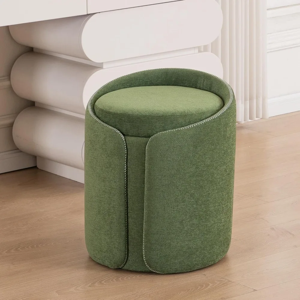 Swivel Vanity Stool with Gold Base Comfy Vanity Chair Modern Round Stool for Makeup Vanity Ottoman Foot Rest for Bedroom livingr
Swivel Vanity Stool with Gold Base Comfy Vanity Chair Modern Round Stool for Makeup Vanity Ottoman Foot Rest for Bedroom livingr