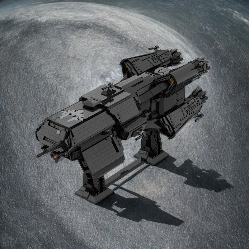 3796-образная модель свободного темно-синего корабля «The Expanse», длина 54 см, детальная репродукция, идеально подходит для строительных блоков для взрослых-строителей
3796-образная модель свободного темно-синего корабля «The Expanse», длина 54 см, детальная репродукция, идеально подходит для строительных блоков для взрослых-строителей