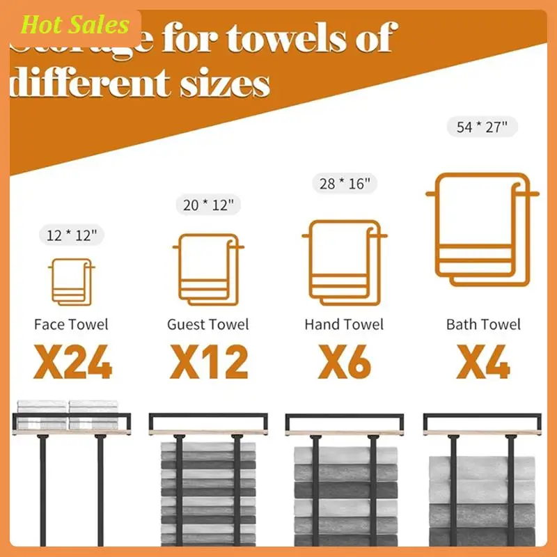 AA05 1 Piece Towel Racks Metal Towel Holder Towel Racks For Bathroom Wall Mounted With Wooden Shelf For Folding Towels,Black
AA05 1 Piece Towel Racks Metal Towel Holder Towel Racks For Bathroom Wall Mounted With Wooden Shelf For Folding Towels,Black