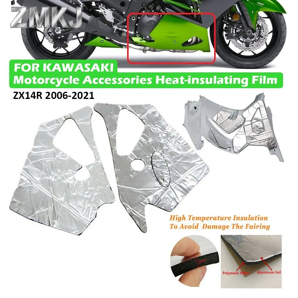 For Kawasaki Ninja ZX14R ZX-14R 2006-2021 2020 Heat Shield Fairing Melting Protection Pre-Cut Insulation Sponge Motorcycle Parts
For Kawasaki Ninja ZX14R ZX-14R 2006-2021 2020 Heat Shield Fairing Melting Protection Pre-Cut Insulation Sponge Motorcycle Parts