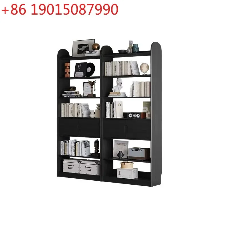 Italian all solid wood bookshelf floor partition shelf against the wall bookcase simple study office solid wood file cabinet
Italian all solid wood bookshelf floor partition shelf against the wall bookcase simple study office solid wood file cabinet