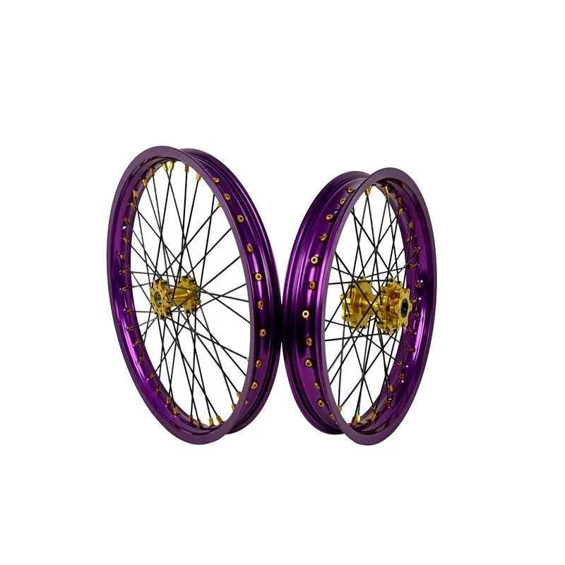 Upgrade Wheels 19/16" Fit for SurRon Light Bee X Sur-Ron LBX Rims Purple Hubs Gold
Upgrade Wheels 19/16" Fit for SurRon Light Bee X Sur-Ron LBX Rims Purple Hubs Gold