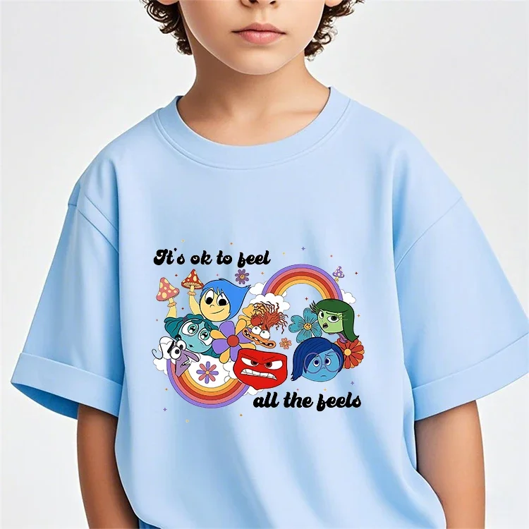 Boys Girls Stylish Crew Neck Tshirt Inside Out 3-14Y Summer Cute Cartoon Street Hot Outdoor Casual Cool
Boys Girls Stylish Crew Neck Tshirt Inside Out 3-14Y Summer Cute Cartoon Street Hot Outdoor Casual Cool