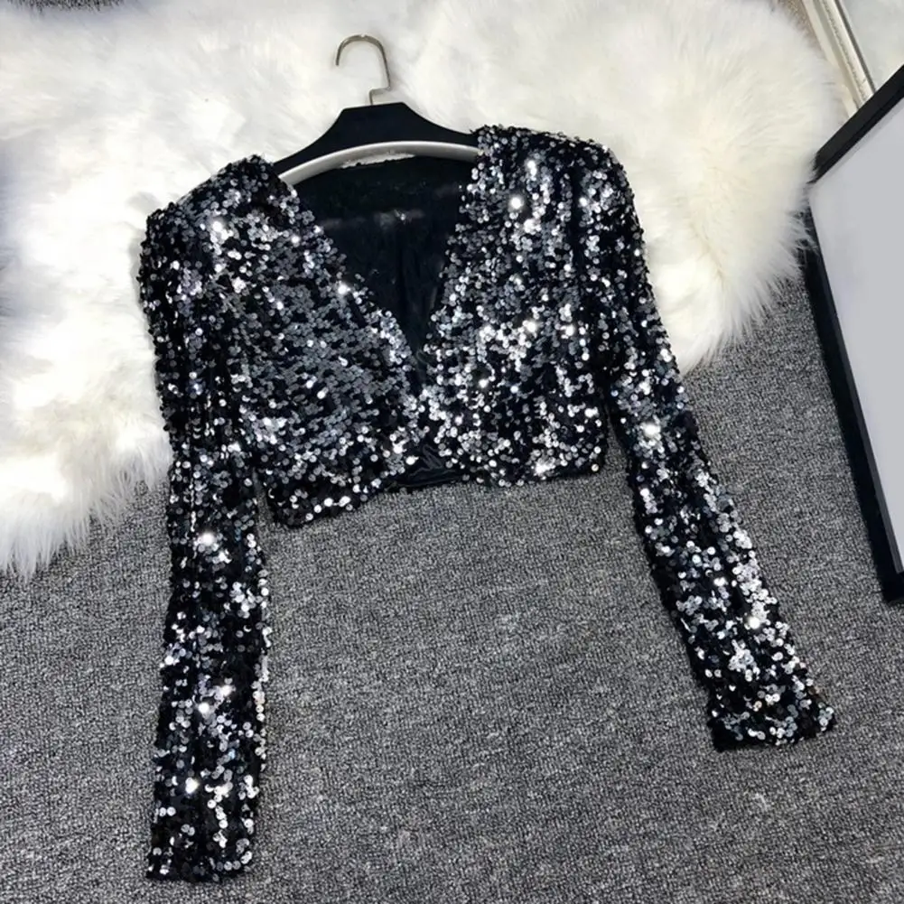 2026 Sexy Fashion Gold Sequins Jacket Short Coat Shorts Blazer Women Outfit Nightclub Blazers Show Women Tops Sparkly Cardigan
2026 Sexy Fashion Gold Sequins Jacket Short Coat Shorts Blazer Women Outfit Nightclub Blazers Show Women Tops Sparkly Cardigan