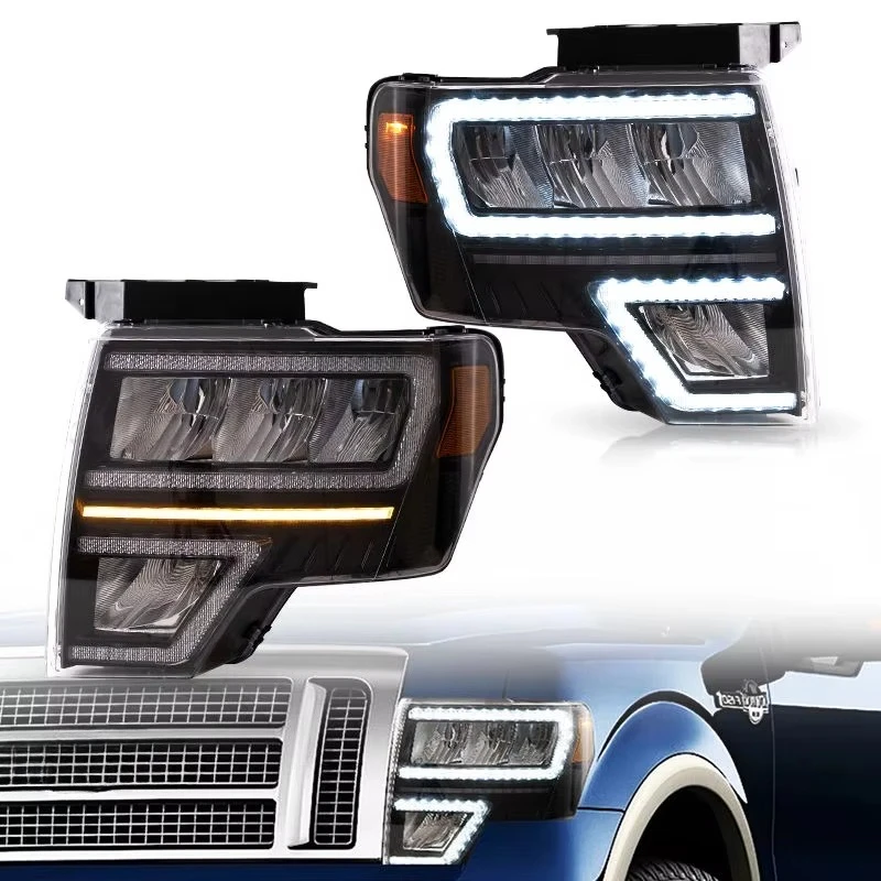 Factory Wholesales Start up Animation DRL Raptor Front Lamp 2009-2014 Full LED 2011 Headlights for F150
Factory Wholesales Start up Animation DRL Raptor Front Lamp 2009-2014 Full LED 2011 Headlights for F150