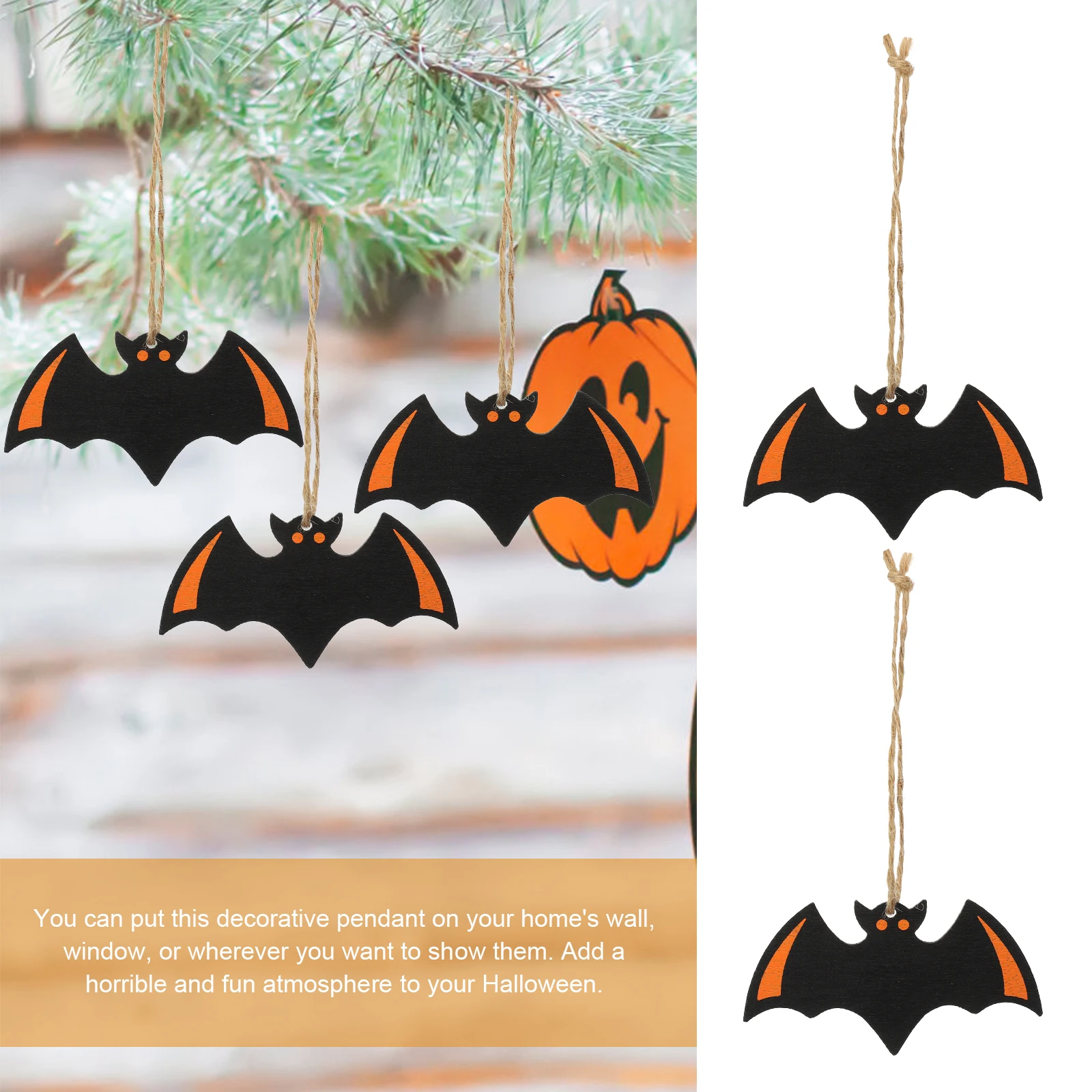 100pcs Wooden Decoration Halloween Pendant Lightweight Wall Hanging Craft Supplies Halloween Pendant Vintage Party Favors
100pcs Wooden Decoration Halloween Pendant Lightweight Wall Hanging Craft Supplies Halloween Pendant Vintage Party Favors