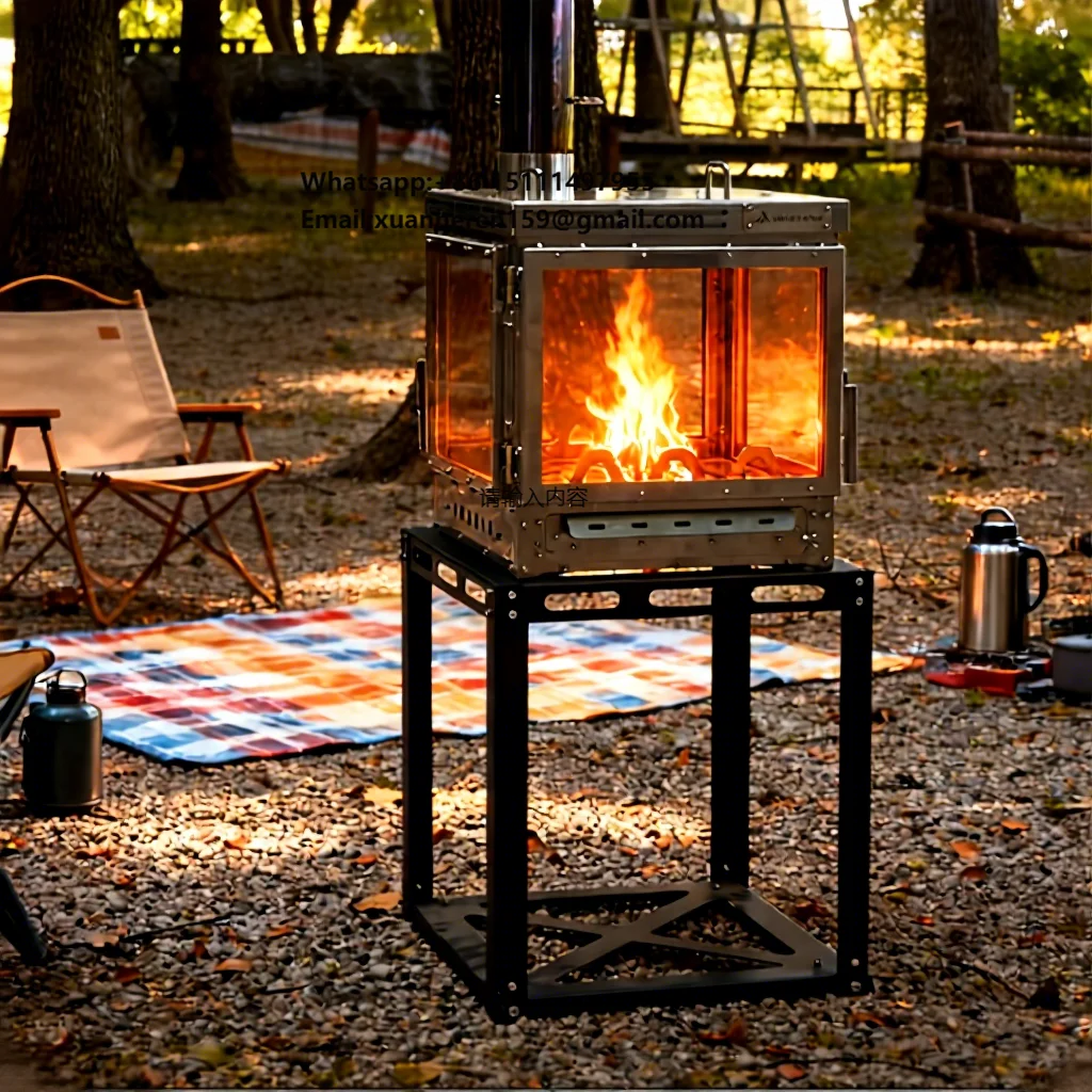 INBESTCAMP Stainless Steel Wood Burning Outdoor Stove 40L Capacity Cooking Hiking Camping
INBESTCAMP Stainless Steel Wood Burning Outdoor Stove 40L Capacity Cooking Hiking Camping