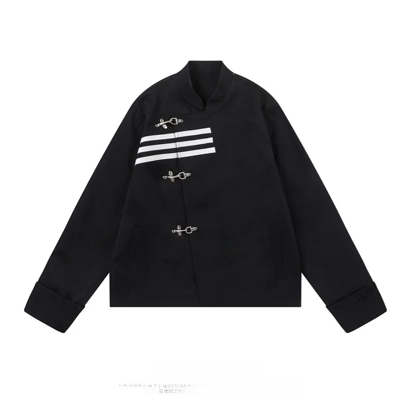 American High Street Sle Tee Bars Airplane Bule Men's Casual Suit Jaet Autumn New Sle Polyester Fabric Jaet
American High Street Sle Tee Bars Airplane Bule Men's Casual Suit Jaet Autumn New Sle Polyester Fabric Jaet