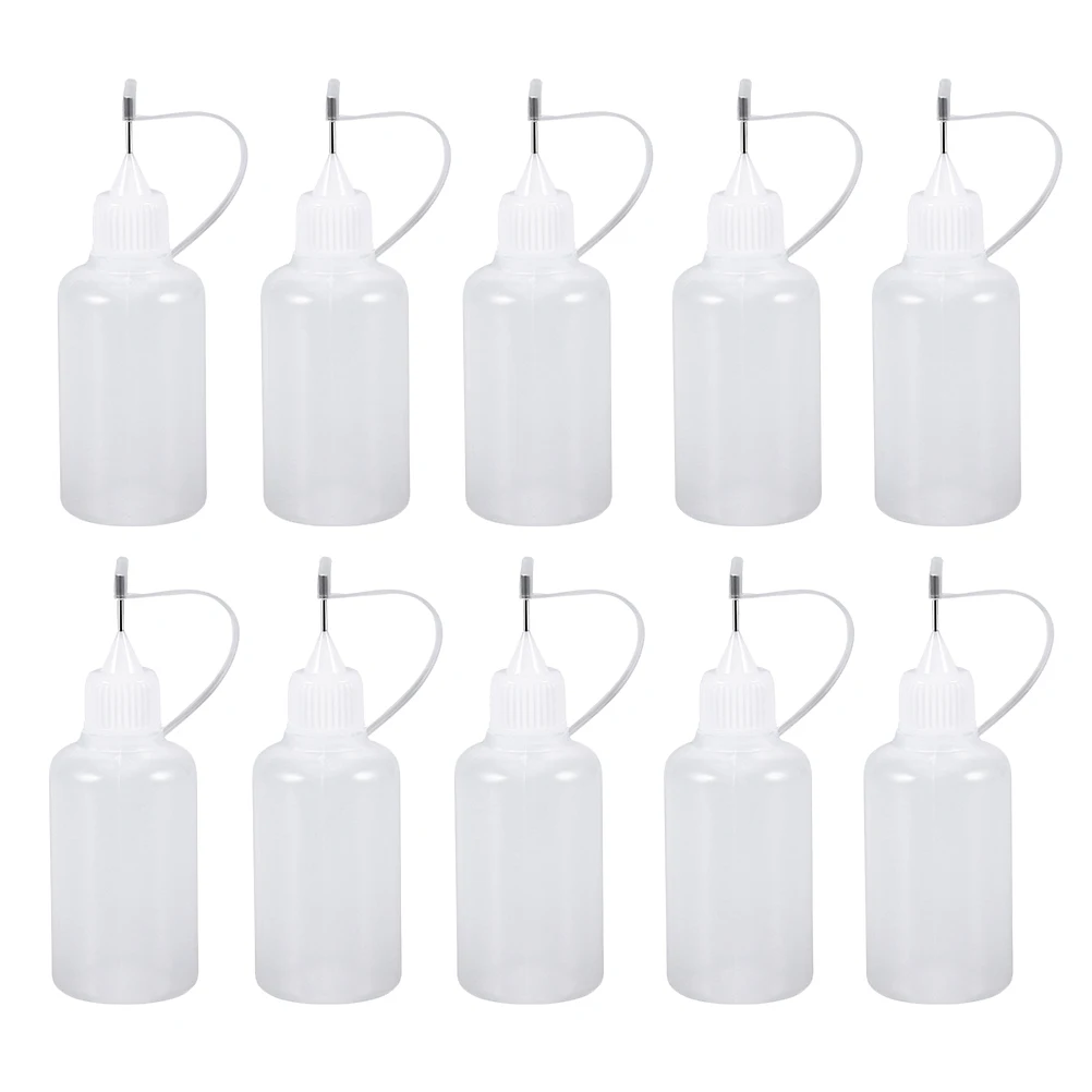 Oil Bottle Liquid Container Needle Printing Ink Small Drops of Glue Applicator with Tip
Oil Bottle Liquid Container Needle Printing Ink Small Drops of Glue Applicator with Tip