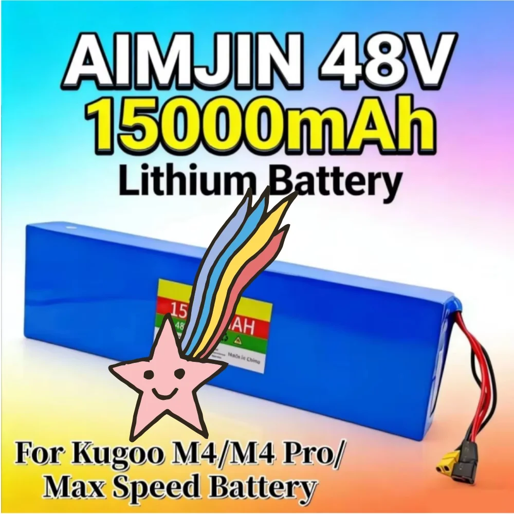 18650 Lithium-Ion 13S4P 48V 15000mAh Battery Pack with BMS for Citycoco 54.6V Electric Scooters High Capacity EV Battery
18650 Lithium-Ion 13S4P 48V 15000mAh Battery Pack with BMS for Citycoco 54.6V Electric Scooters High Capacity EV Battery
