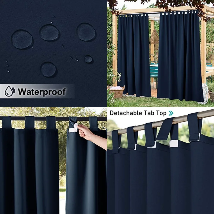 2 Panels Patio Door Curtainss Waterproof 95 Length, 84 Wide, Thermal Insulated Self-Sticky Detachable Top Blackout Sunlight Red
2 Panels Patio Door Curtainss Waterproof 95 Length, 84 Wide, Thermal Insulated Self-Sticky Detachable Top Blackout Sunlight Red