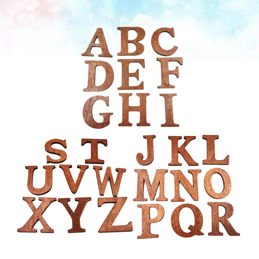 26pcs 44Mm Wooden Alphabet Slices Smooth Finish Diy Educational For Kids English Learning Tools Craft Supply Handicraft Material
26pcs 44Mm Wooden Alphabet Slices Smooth Finish Diy Educational For Kids English Learning Tools Craft Supply Handicraft Material