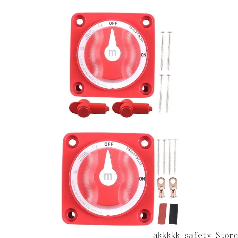 Battery Disconnect Switches 12-48V High Current Continuous Battery Switches Battery Cut Isolator Switches for Boat XXFF
Battery Disconnect Switches 12-48V High Current Continuous Battery Switches Battery Cut Isolator Switches for Boat XXFF