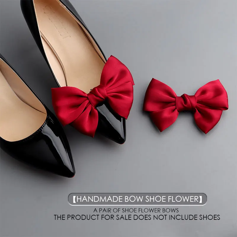 Bow Flower Shoes Accessories Wedding Bride Charm Shoe Buckle Decor Clips
Bow Flower Shoes Accessories Wedding Bride Charm Shoe Buckle Decor Clips