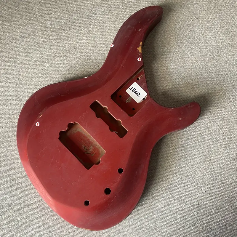 jB022 Custom Order Solid Wood 4 Or 5 String Electric Guitar Bass Body Right Hand Red Color Replace&DIY Parts Paints Damages
jB022 Custom Order Solid Wood 4 Or 5 String Electric Guitar Bass Body Right Hand Red Color Replace&DIY Parts Paints Damages