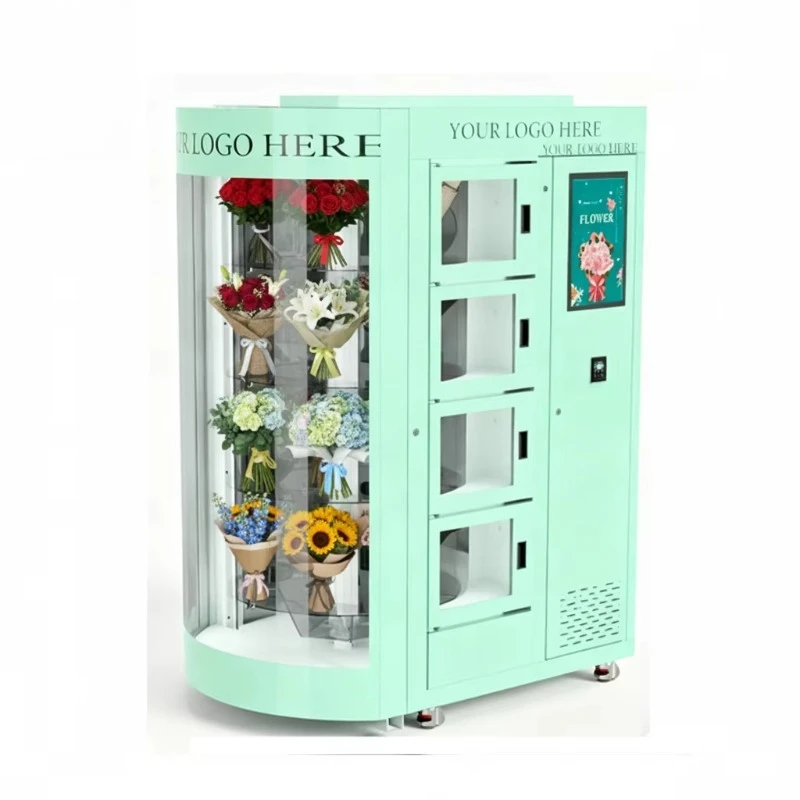 Customized Fresh Flower Vending Machine with Refrigerator - 24/7 Self-Service Automatic Floral Retail Equipment
Customized Fresh Flower Vending Machine with Refrigerator - 24/7 Self-Service Automatic Floral Retail Equipment