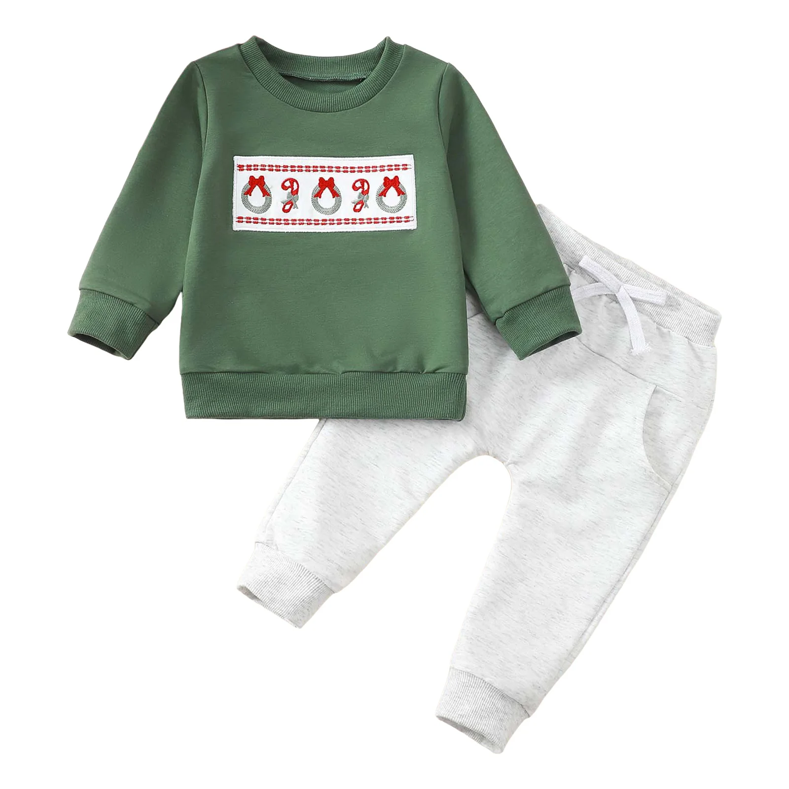 Костюм и брюки для мальчиков, брючный костюм с длинными рукавами, удобные мягкие и модные длинные брюки с рождественским принтом для мальчиков и девочек
Костюм и брюки для мальчиков, брючный костюм с длинными рукавами, удобные мягкие и модные длинные брюки с рождественским принтом для мальчиков и девочек