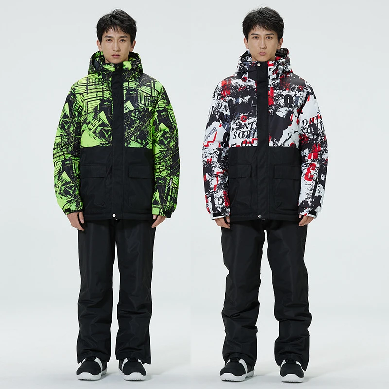 Men's Ski Suit Winter Sports Breathable Warm Windproof Waterproof Skiing Snowboarding Jacket And Pants Male Ski Set Snowsuit
Men's Ski Suit Winter Sports Breathable Warm Windproof Waterproof Skiing Snowboarding Jacket And Pants Male Ski Set Snowsuit