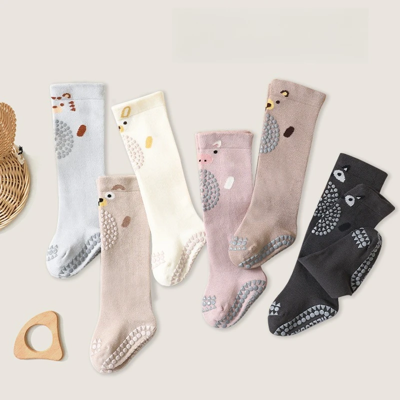 Baby Knee High Socks Breathable Non-Slip Gripper Children Long Socks Infant Crawling Stocking for Toddlers Baby Sock Leg Warmers
Baby Knee High Socks Breathable Non-Slip Gripper Children Long Socks Infant Crawling Stocking for Toddlers Baby Sock Leg Warmers