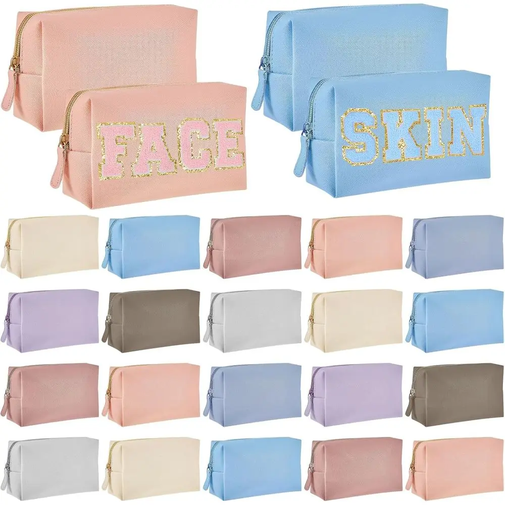 24 Pcs Makeup Bag Bulk PU Leather Cosmetic Bag Makeup Pouch Plain Cosmetic Pouch Waterproof Toiletry Bags for Traveling Tr
24 Pcs Makeup Bag Bulk PU Leather Cosmetic Bag Makeup Pouch Plain Cosmetic Pouch Waterproof Toiletry Bags for Traveling Tr