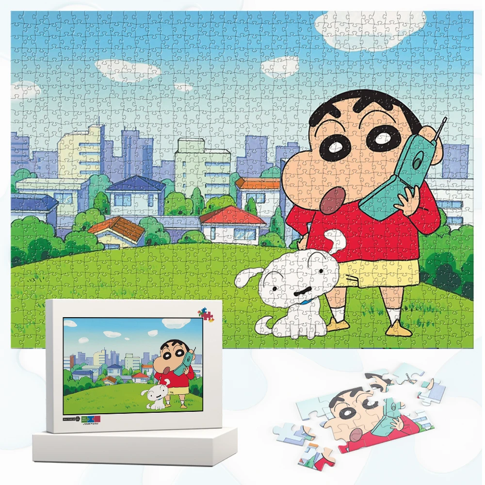Crayon Shin Chan Shinnosuke DIY Large Puzzle White Dog Shiro Jigsaw Puzzles Japanese Manga Series Educational Toys Unique Jigsaw
Crayon Shin Chan Shinnosuke DIY Large Puzzle White Dog Shiro Jigsaw Puzzles Japanese Manga Series Educational Toys Unique Jigsaw
