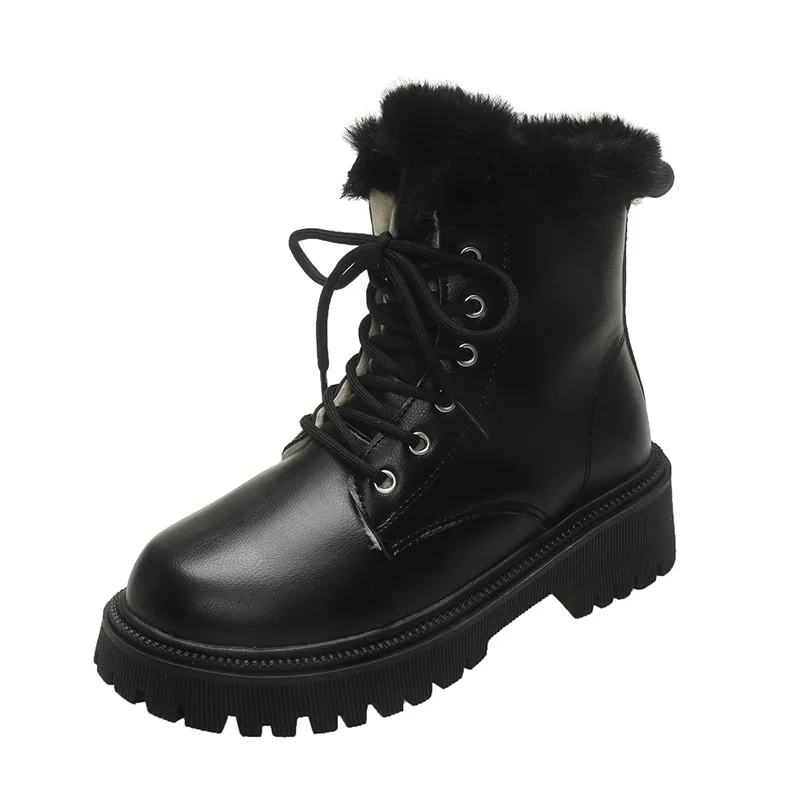 New Winter Female Ankle Boots Women‘s Pu Leather Platform Square Heels Shoes Lace Up White Solid Color Plush Booties
New Winter Female Ankle Boots Women‘s Pu Leather Platform Square Heels Shoes Lace Up White Solid Color Plush Booties