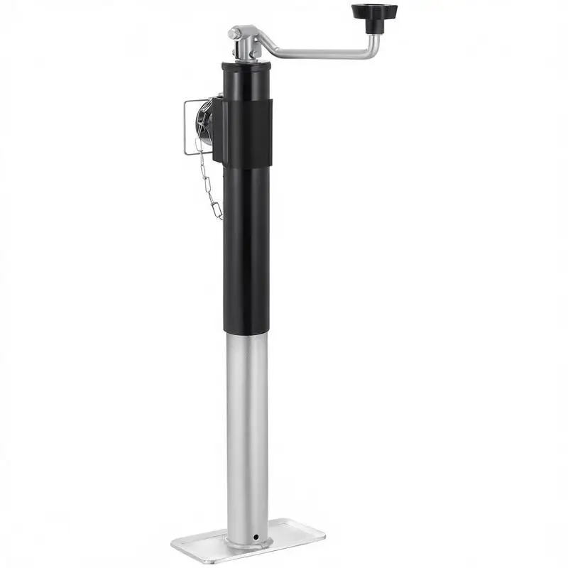 Trailer Jack, 2000 lbs Dynamic Load Capacity, Weld-on Pipe-Mount Swivel Trailer Jack, 10" Lift Trailer Jack Stand with Handle for RV Trailer, Horse Trailer, Utility Trailer, and Yacht Trailer
Trailer Jack, 2000 lbs Dynamic Load Capacity, Weld-on Pipe-Mount Swivel Trailer Jack, 10" Lift Trailer Jack Stand with Handle for RV Trailer, Horse Trailer, Utility Trailer, and Yacht Trailer