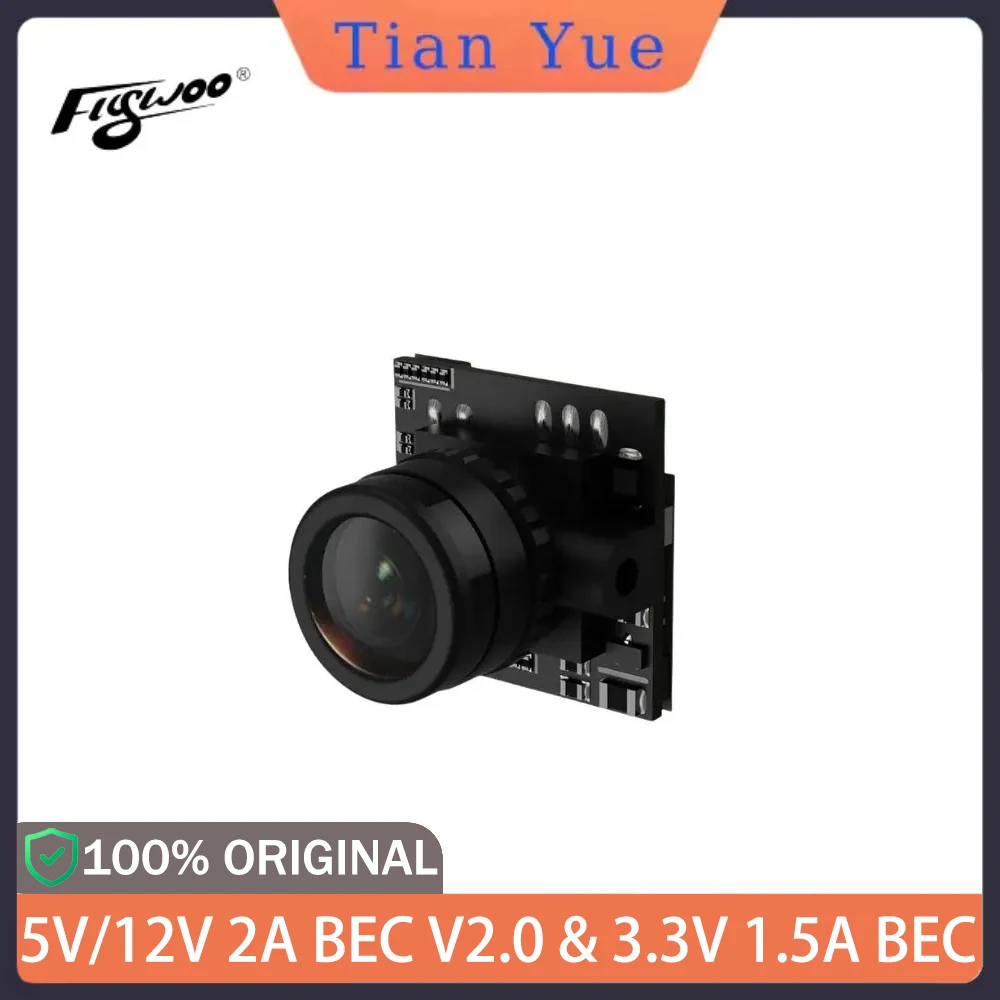 Flywoo 1S Nano Camera V3 - 0.001Lux Starlight 1200TVL NTSC/PAL for FPV Drone Replacement Accessory
Flywoo 1S Nano Camera V3 - 0.001Lux Starlight 1200TVL NTSC/PAL for FPV Drone Replacement Accessory