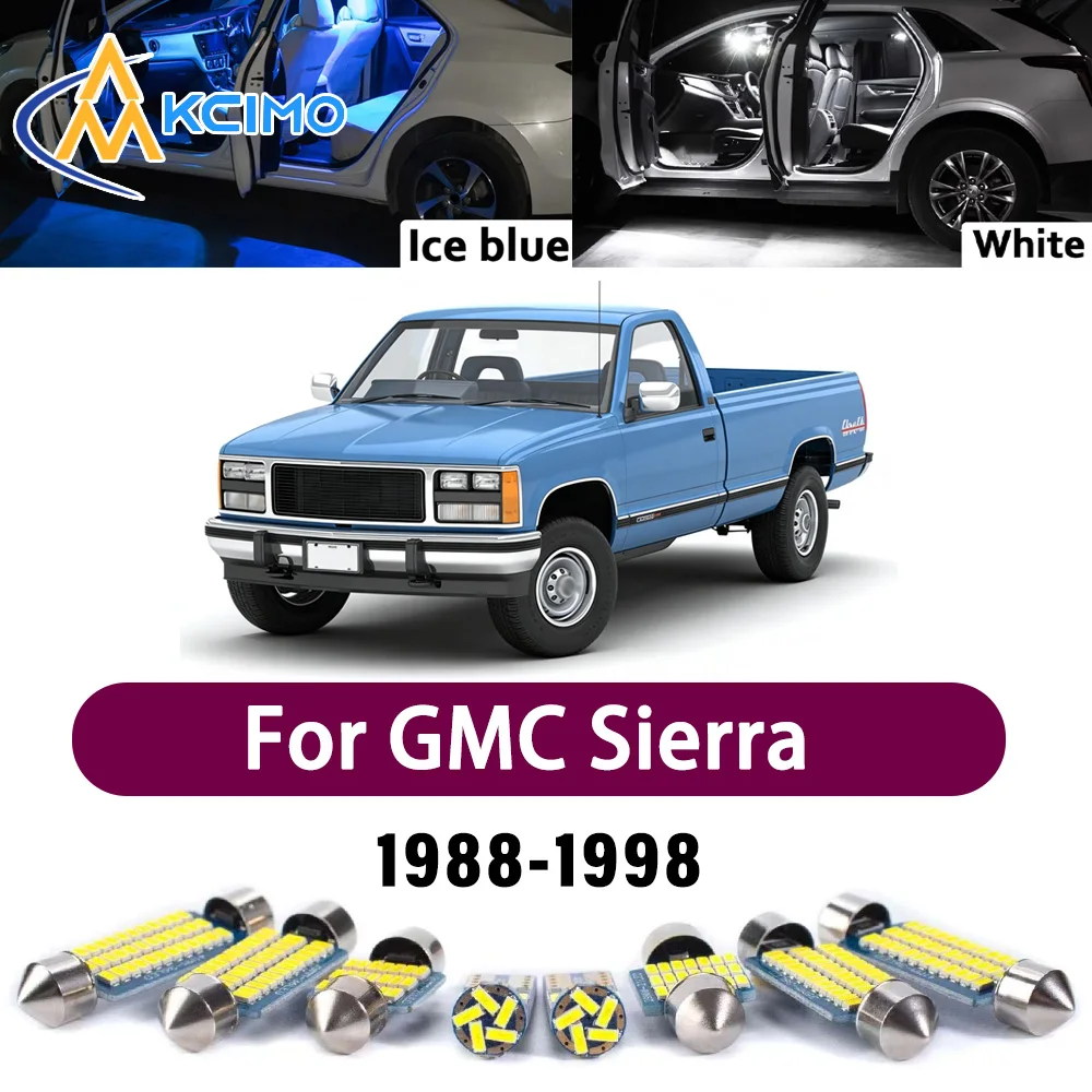 Super Bright LED Interior Lamp Kit For GMC Sierra 1988-1998 Error Free Canbus Door Map Dome Trunk Reading Mirror Light Bulbs
Super Bright LED Interior Lamp Kit For GMC Sierra 1988-1998 Error Free Canbus Door Map Dome Trunk Reading Mirror Light Bulbs