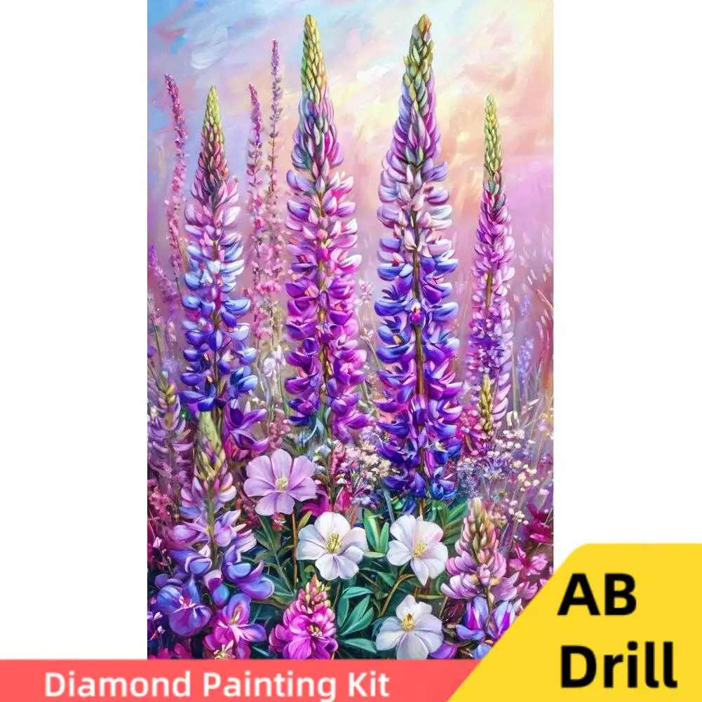 AB Drill Diamond Painting Purple Blue Delphinium Snapdragon Flowers DIY Diamond Mosaic Embroidery Cross Stitch Summer Room Decor
AB Drill Diamond Painting Purple Blue Delphinium Snapdragon Flowers DIY Diamond Mosaic Embroidery Cross Stitch Summer Room Decor
