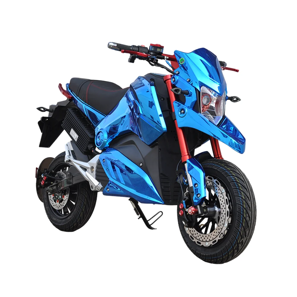New 1500W/2000W Electric Racing Motorcycle Scooter Little Monkey Model 72V Voltage 80km/h Max Speed Touring Motorcycles
New 1500W/2000W Electric Racing Motorcycle Scooter Little Monkey Model 72V Voltage 80km/h Max Speed Touring Motorcycles