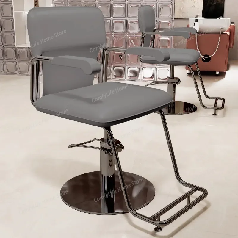 Men's Shaving Barber Chair Professional Aesthetic Footrest Backrest Barber Chair Hairstyle Chaise Coiffeuse Furniture Barbershop
Men's Shaving Barber Chair Professional Aesthetic Footrest Backrest Barber Chair Hairstyle Chaise Coiffeuse Furniture Barbershop