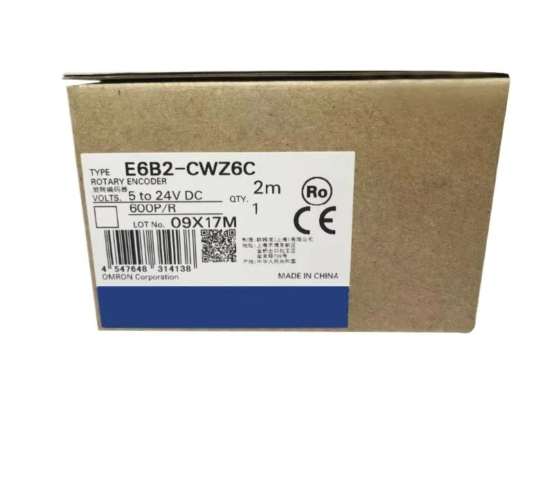 PLC Controller E6B2-CWZ6C 360P/R 2M Rotary Encoder New Original Stock In