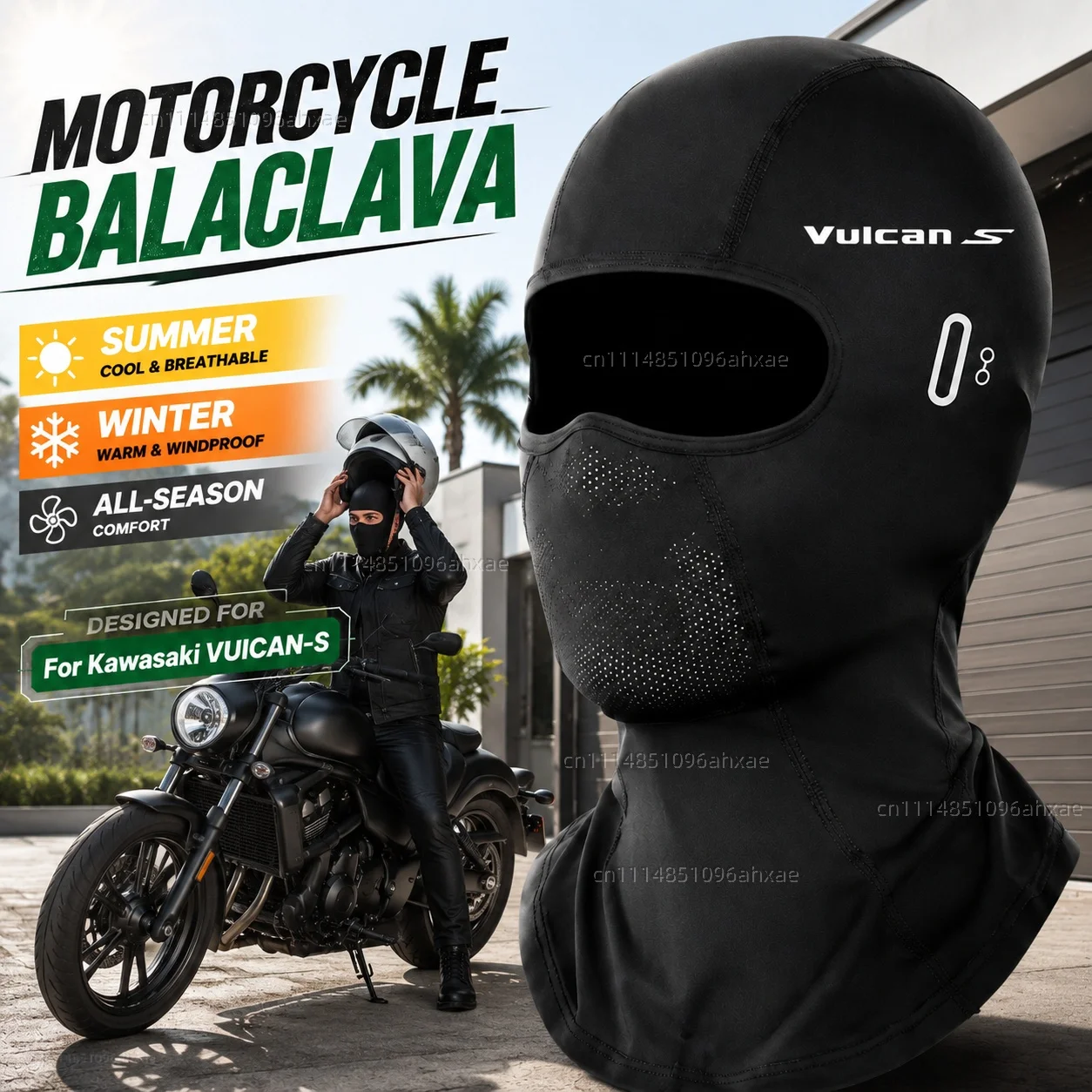 For Kawasaki VUICAN-S 650 2015-2018 Logo Vuican-s Motorcycle Balaclava Summer Glasses Face Breathable Hole Winter Warm
For Kawasaki VUICAN-S 650 2015-2018 Logo Vuican-s Motorcycle Balaclava Summer Glasses Face Breathable Hole Winter Warm