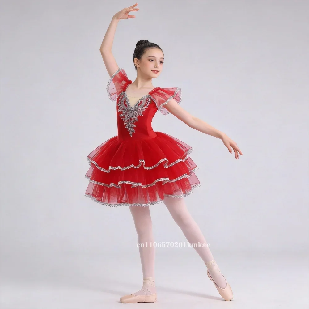Kids Tutu Ballet Dress Summer Stage Outfit Princess Girls Dance Costume Fashion Vestidos Children's Day Clothes for Girls
Kids Tutu Ballet Dress Summer Stage Outfit Princess Girls Dance Costume Fashion Vestidos Children's Day Clothes for Girls