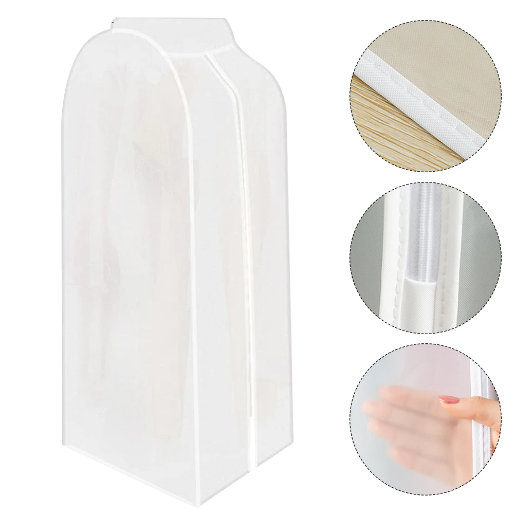 Dustproof Clothes Cover PEVA Material Reusable Home Wardrobe Garment Bag Clothes Protection Storage Solution
Dustproof Clothes Cover PEVA Material Reusable Home Wardrobe Garment Bag Clothes Protection Storage Solution