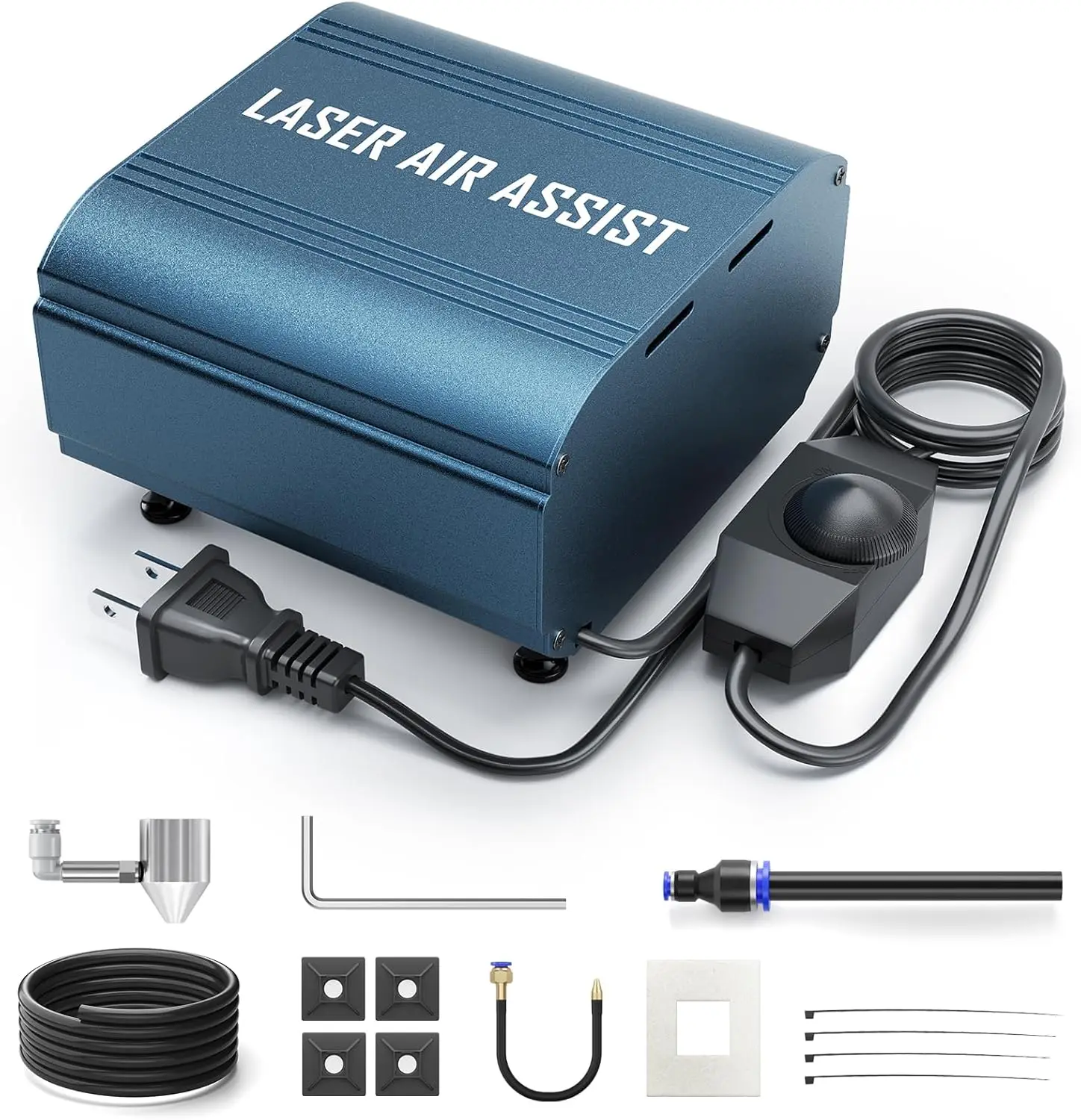 30L/min Air Assist Pump for Laser Engravers, Adjustable Airflow, Remove Smoke & Dust, Protect Lens, Reduce Heat
30L/min Air Assist Pump for Laser Engravers, Adjustable Airflow, Remove Smoke & Dust, Protect Lens, Reduce Heat