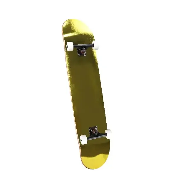 Newest 8.0 8.5 inch Gold Foil Print Complete Skateboard Custom Skateboard Complete
Newest 8.0 8.5 inch Gold Foil Print Complete Skateboard Custom Skateboard Complete