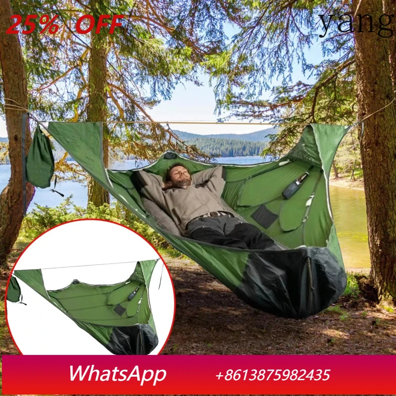 Yard Hammock Outdoor Swing Camping Hammock Survival Sleeping Bag with Mosquito Anti-Mosquito Anti-Insect Portable Hammocks
Yard Hammock Outdoor Swing Camping Hammock Survival Sleeping Bag with Mosquito Anti-Mosquito Anti-Insect Portable Hammocks